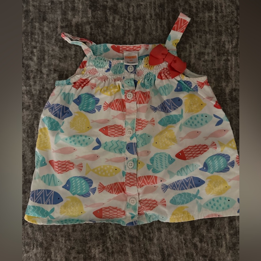 Gymboree fish toddler shirt size 2T